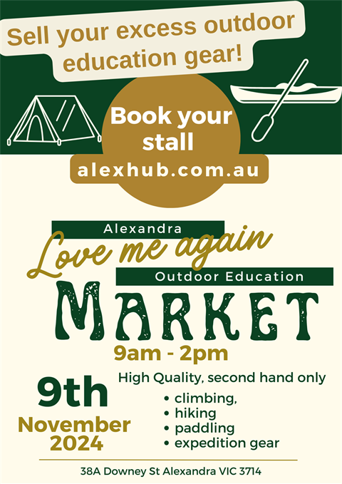 Book a Stall Poster Alexandra Love me again Outdoor Education Market 2024  (1).png